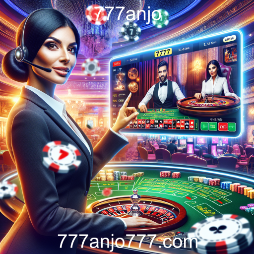 Vivencie a Emoção do Cassino Ao Vivo no 777anjo